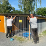 Abschussarbeiten am Parkplatzzwinger