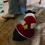 kurze Pause für den Weihnachtsengel